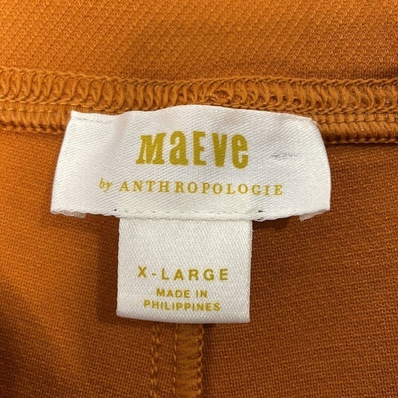 Maeve Anthropologie Eve Ponte Flare Wide Leg Pants Size XL - Picture 5 of 6